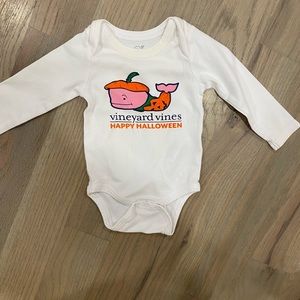 Vineyard Vines Halloween 3-6 mo Onesie